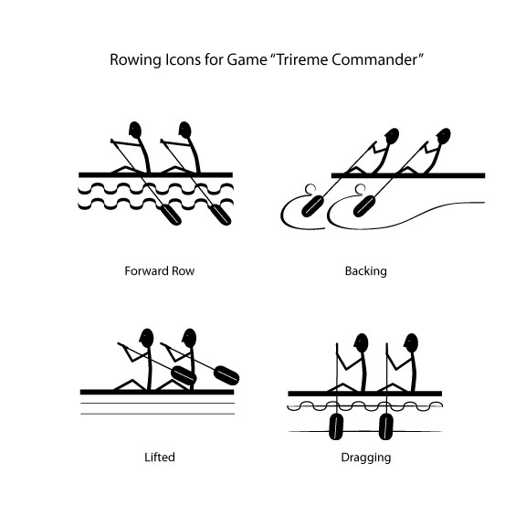 Trireme Commander Icons